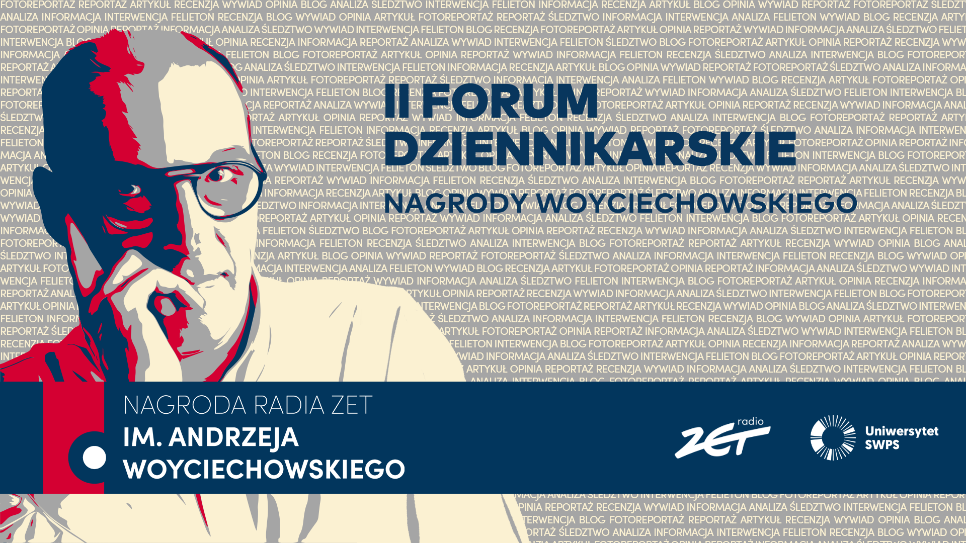 Rusza II edycja Forum Dziennikarskiego Nagrody Woyciechowskiego