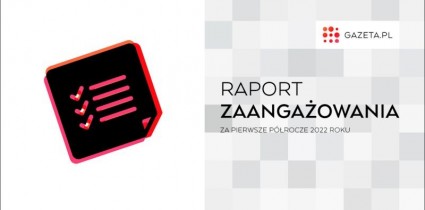 Gazeta.pl published the engagement report for the first half of 2022.