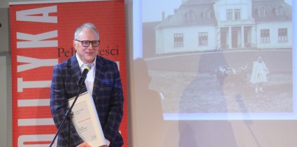 Jarosław Kurski z Nagrodą Historyczną „Polityki” za „Dziady i dybuki”