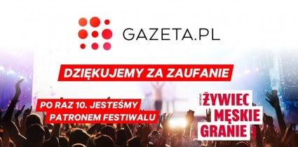 Gazeta.pl po raz 10. wspiera Męskie Granie