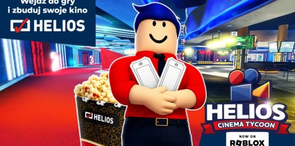 Helios wchodzi do świata gamingu  – rusza „Helios Cinema Tycoon” na platformie Roblox
