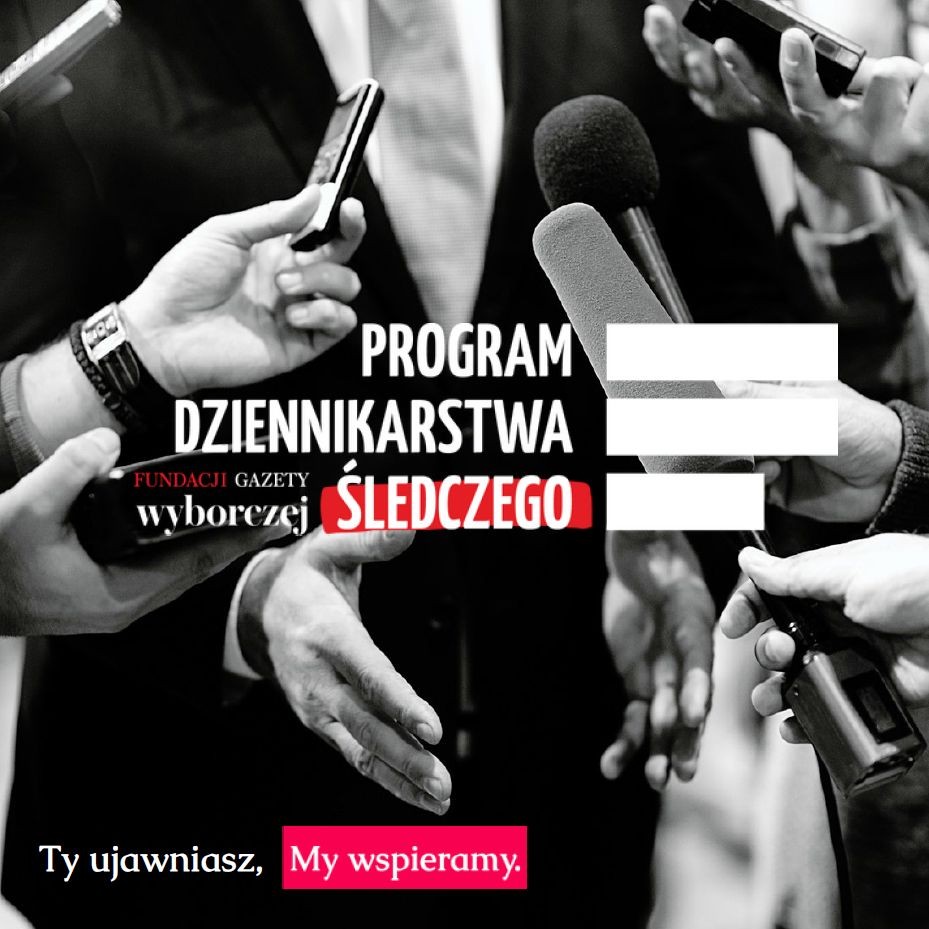 The Gazeta Wyborcza Foundation launches the Investigative Journalism Program 