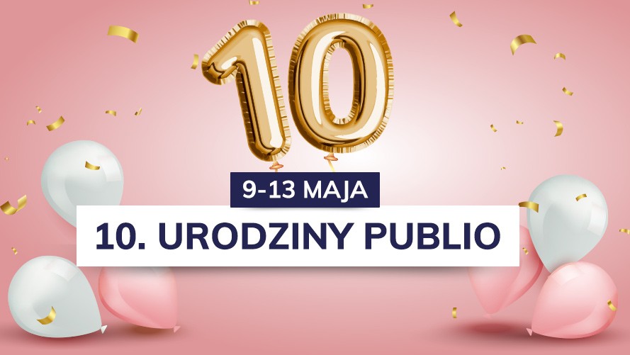 Wyjątkowe oferty audiobooków i e-booków z okazji 10. urodzin Publio.pl