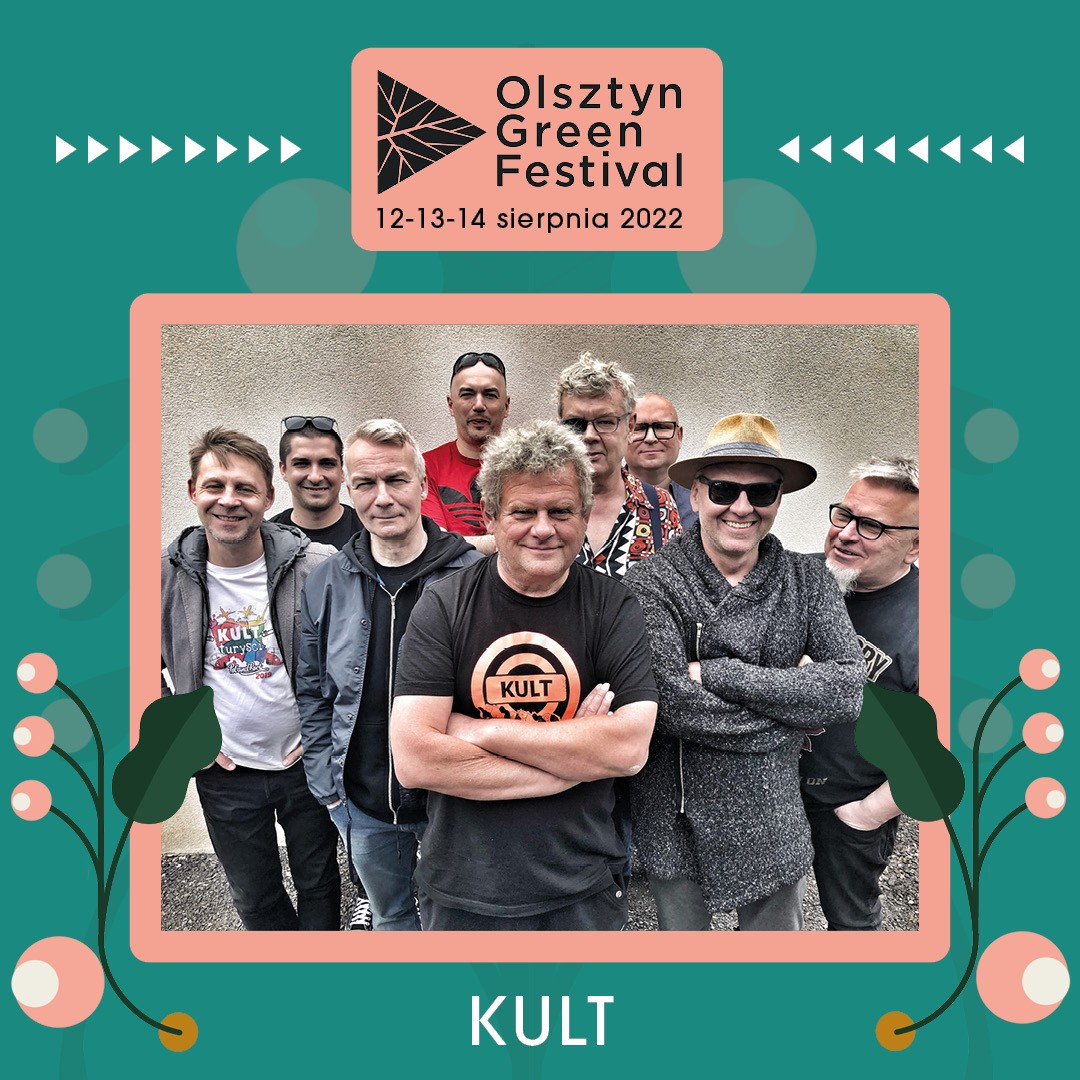 Kult, Szczyl i Wczasy na Olsztyn Green Festival 2022!