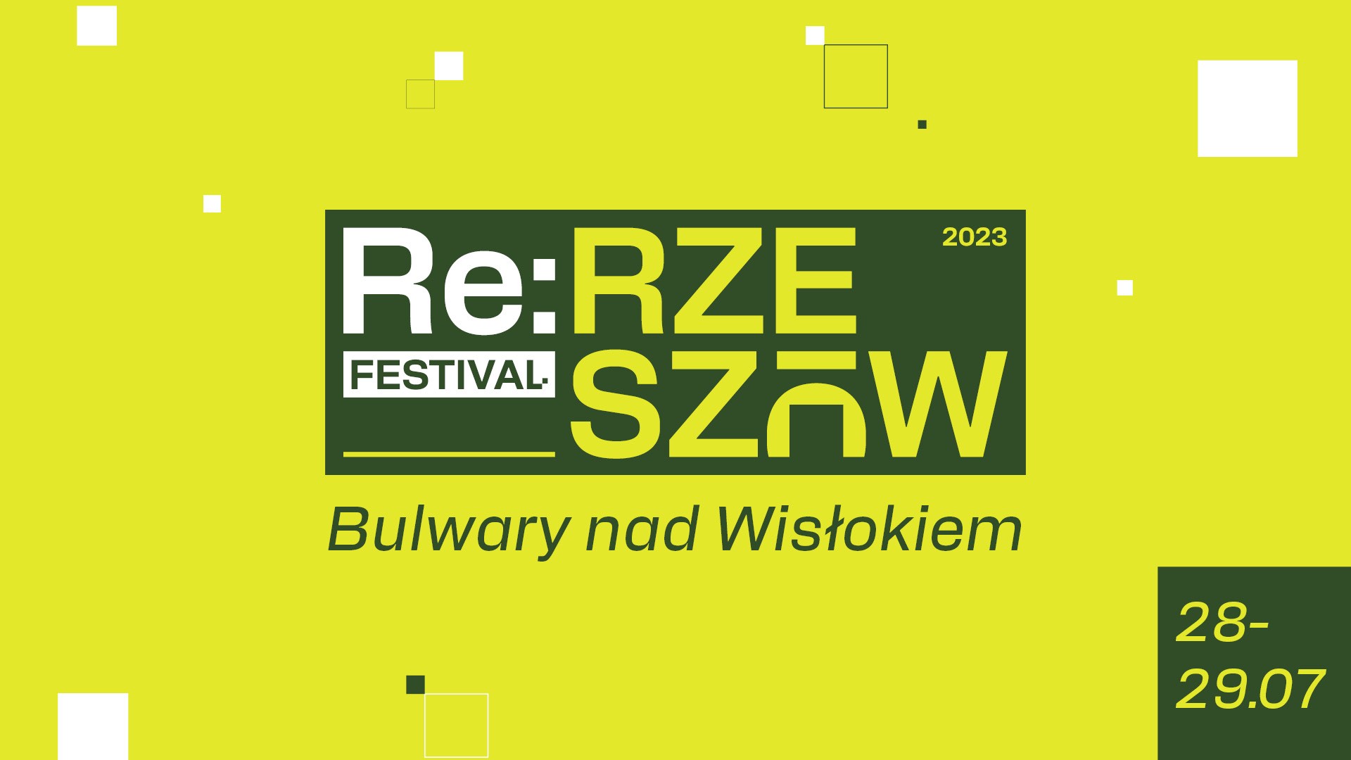 RE: Rzeszów Festival po raz drugi - znamy nowy termin festiwalu i pierwszych artystów!