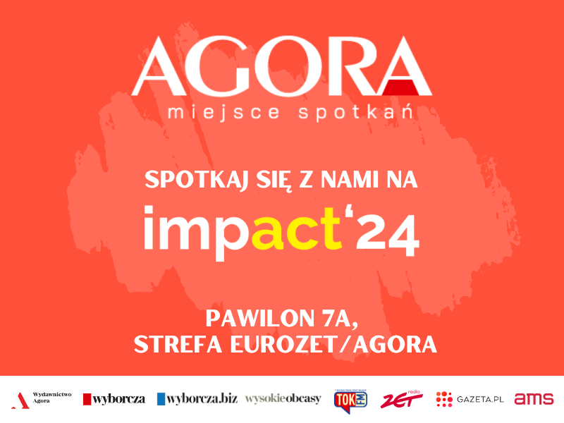 Inspirująca przestrzeń Agora Miejsce Spotkań - Grupa Agora na Impact CEE 2024