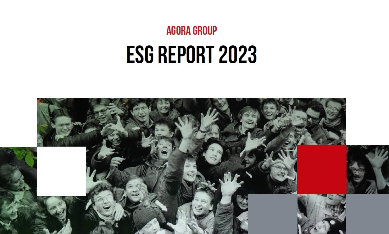Summary of Agora Group's ESG activities in 2023