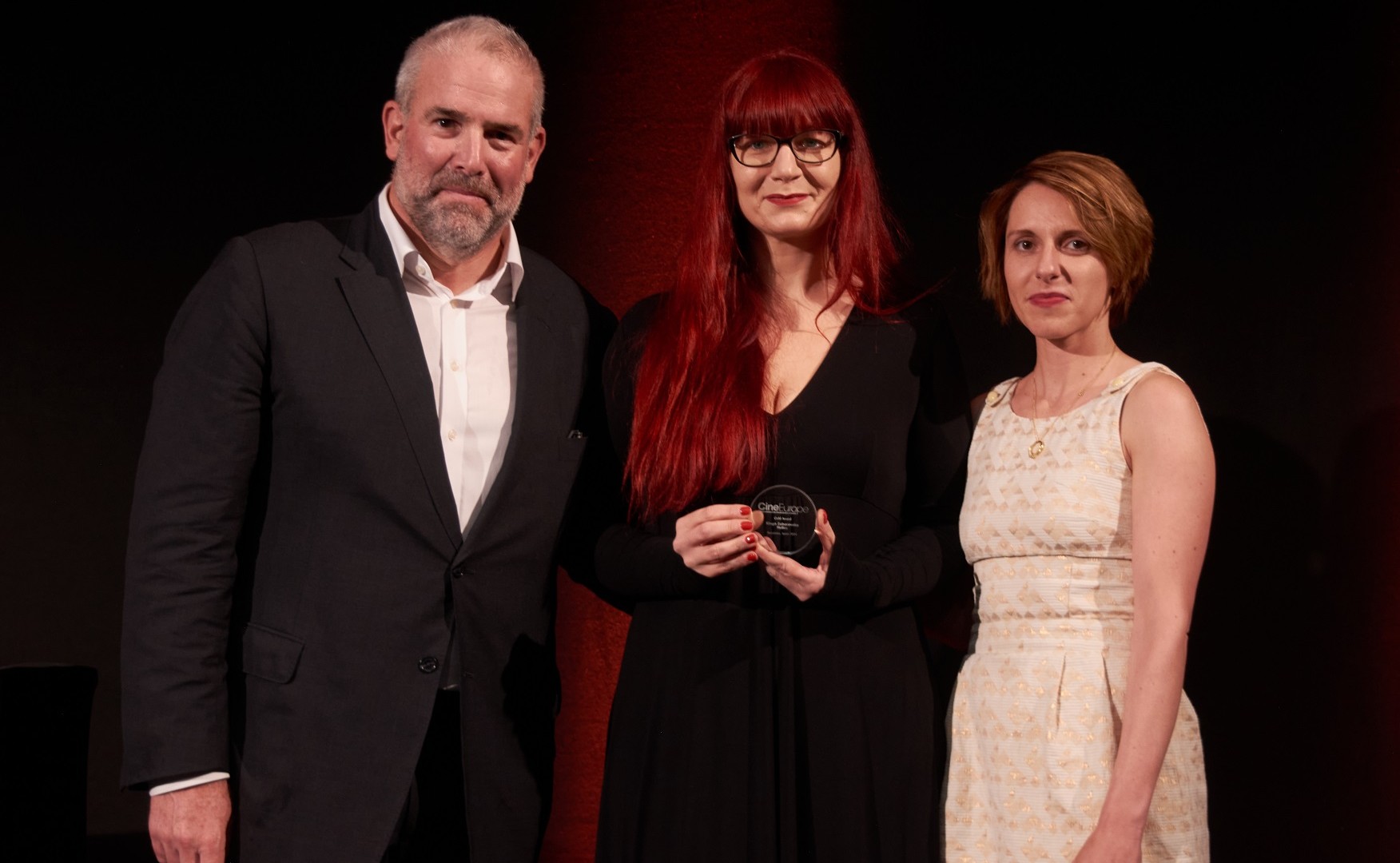 Kinga Zaborowska z Heliosa z nagrodą CineEurope Gold Award 2024