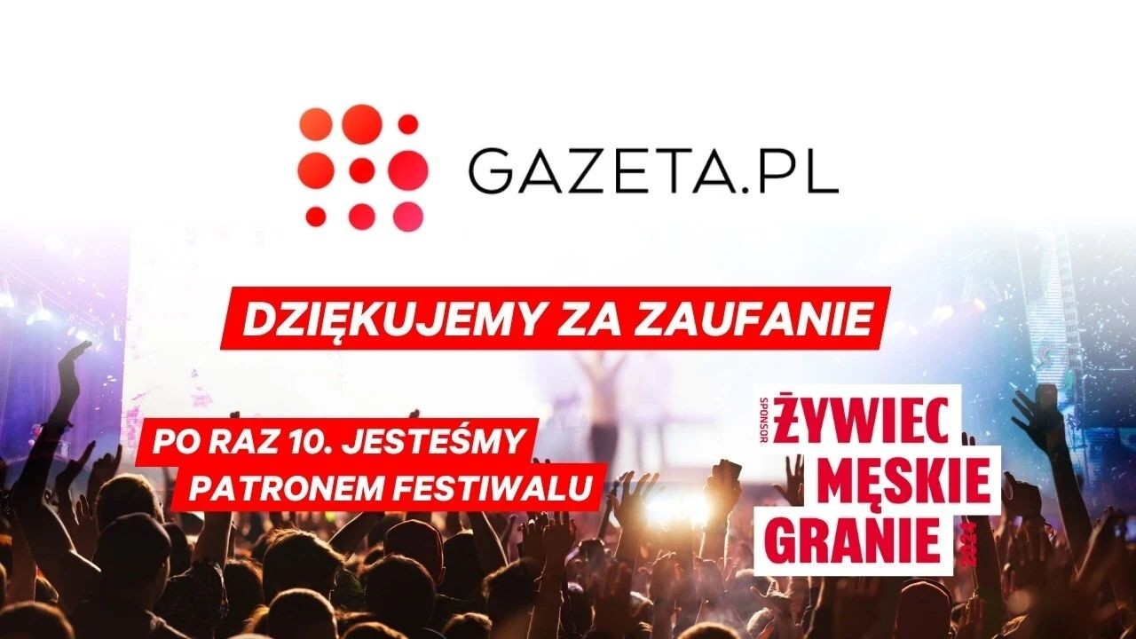 Gazeta.pl po raz 10. wspiera Męskie Granie