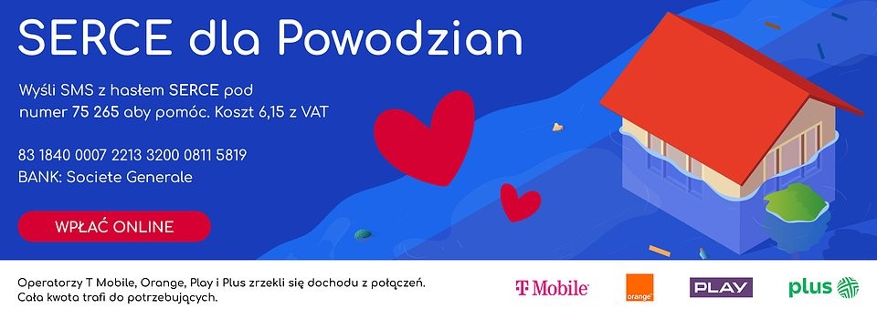 Fundacja Radia ZET z pomocą dla powodzian