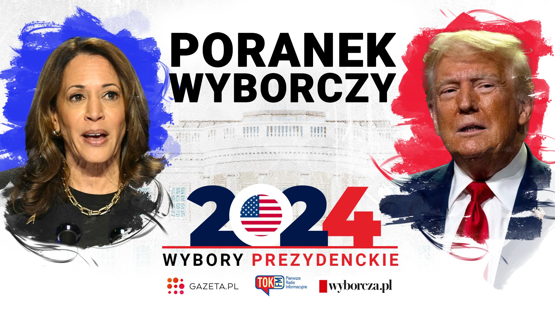 Wspólny poranek Wyborcza.pl, Radia TOK FM i Gazeta.pl po wyborach w USA