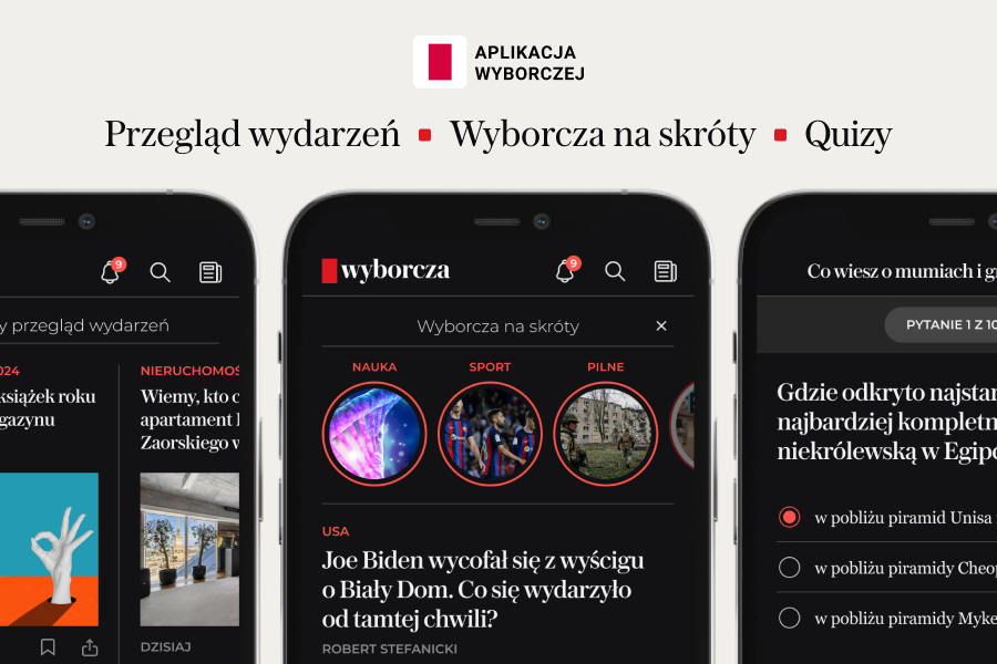 Aplikacja “Wyborczej” na Androida i iOS z nowymi funkcjami