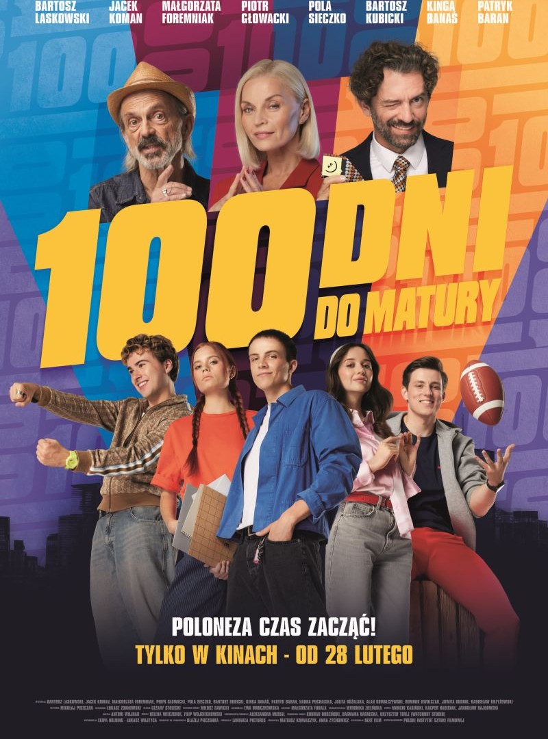 NEXT FILM prezentuje plakat i zwiastun filmu „100 dni do matury”