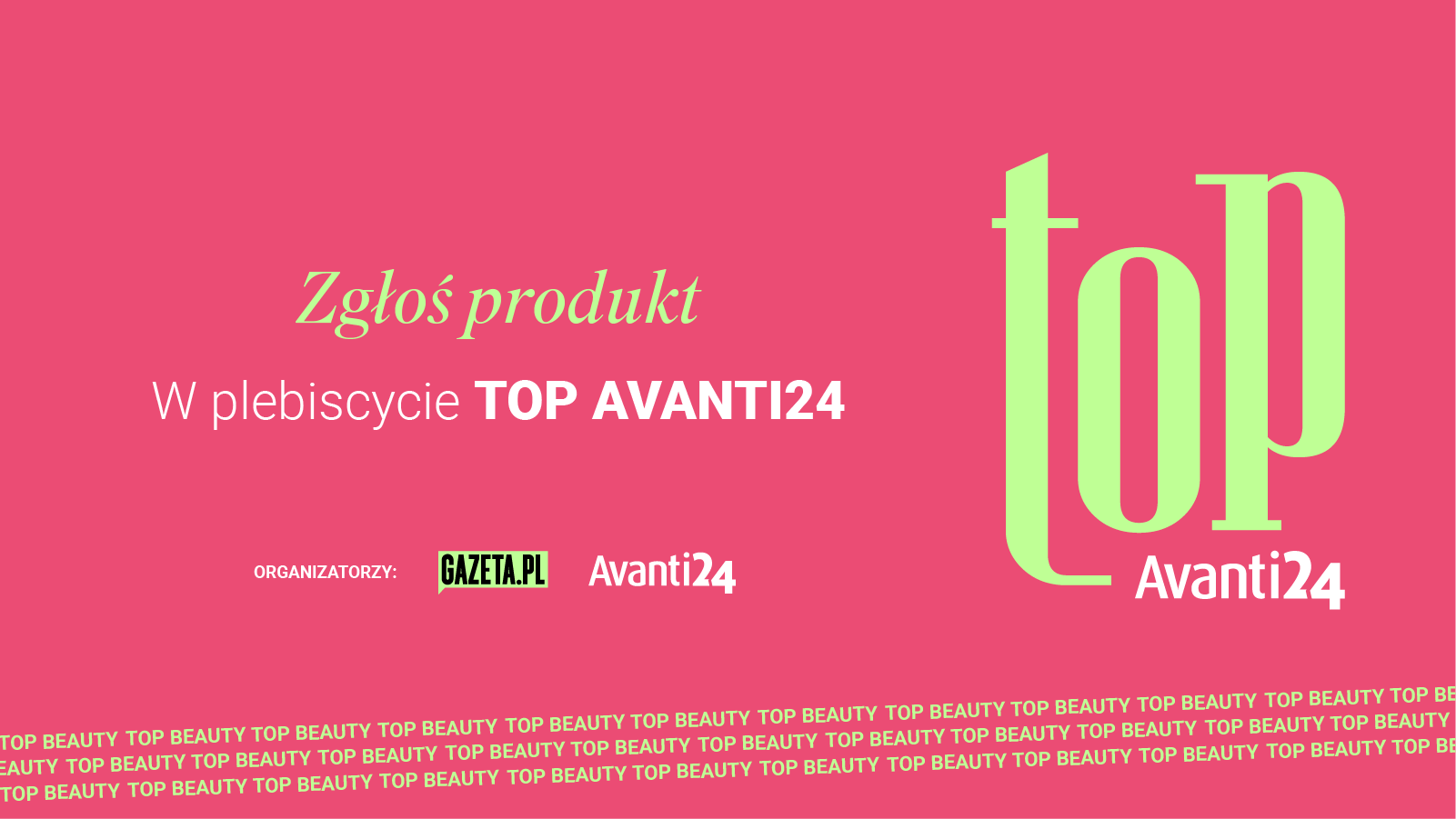 Startuje Top Avanti24. Nowością kategorie fashion