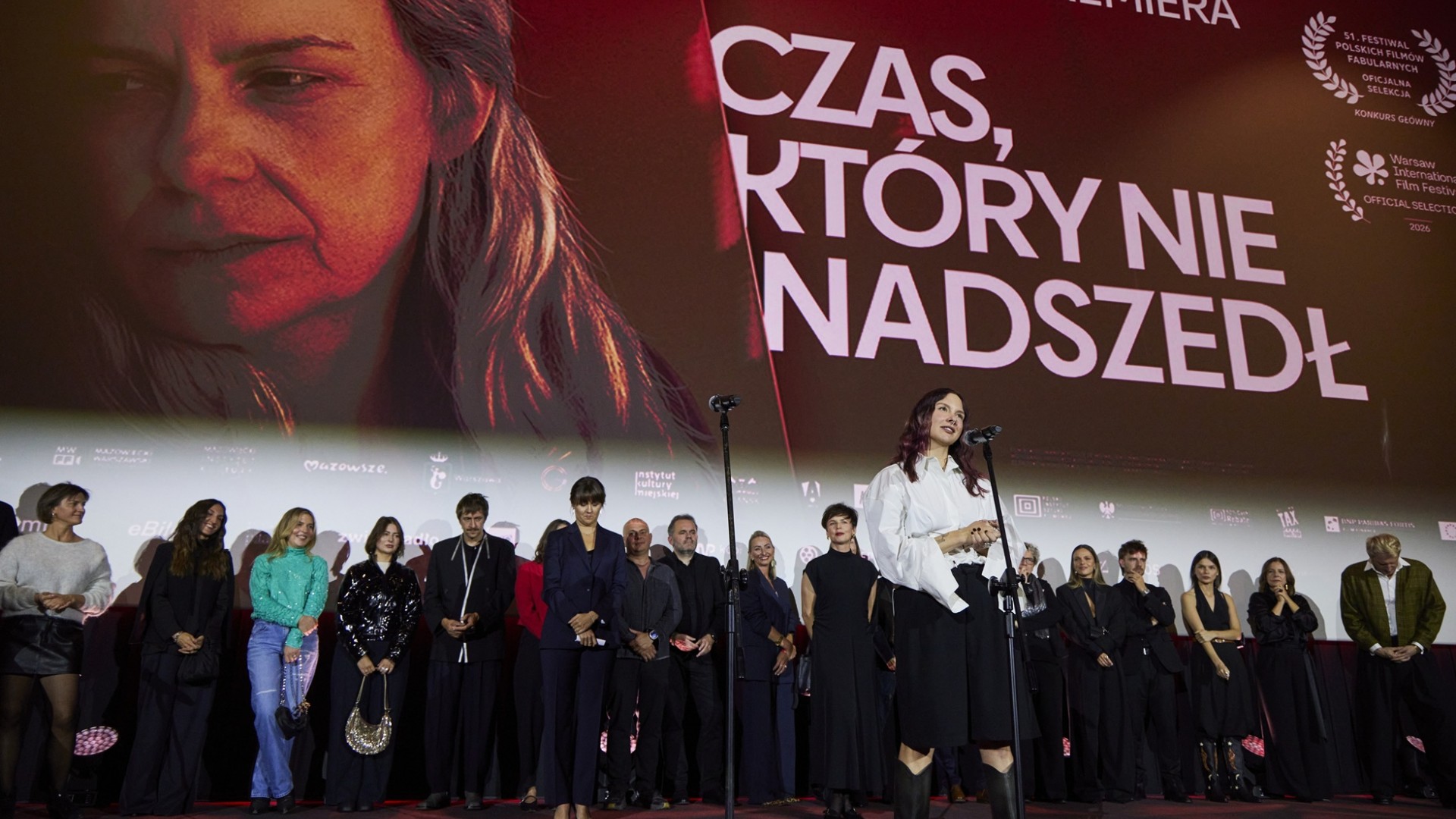 Uroczysta premiera filmu „Czas, który nie nadszedł” z udziałem Agaty Kuleszy, Dobromira Dymeckiego i zespołu LOR