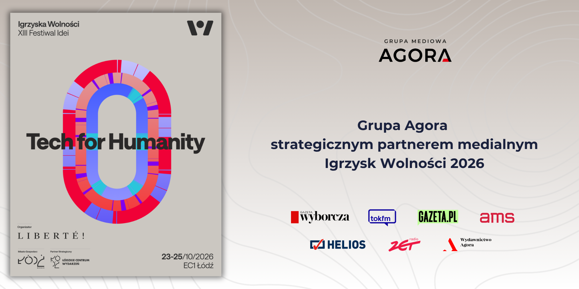 Grupa Agora strategicznym partnerem medialnym Igrzysk Wolności 2026